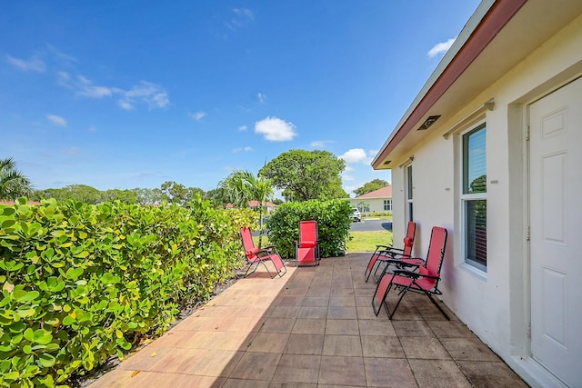 4585 NW 3rd St Unit D, Delray Beach, FL 33445 - view of patio
