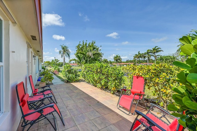4585 NW 3rd St Unit D, Delray Beach, FL 33445 - view of patio / terrace