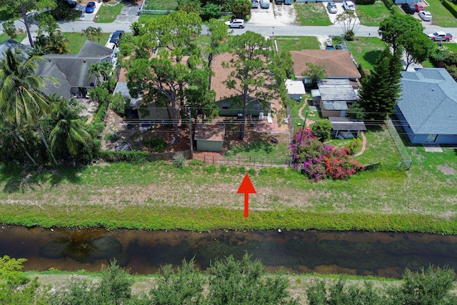 5123 Adams Rd, Delray Beach, FL 33484 - aerial perspective of suburban area featuring a nearby body of water