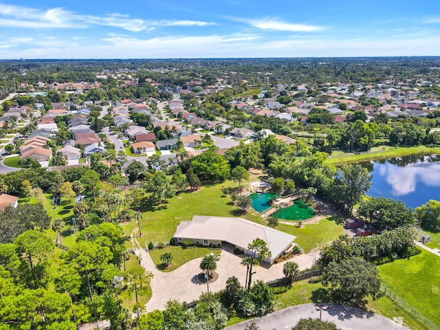 6624 Dillman Rd, West Palm Beach, FL 33413 - drone / aerial view of a large body of water and a pool