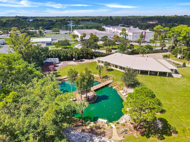 6624 Dillman Rd, West Palm Beach, FL 33413 - drone / aerial view of a pool area