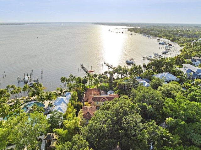 11 Wendy Ln, Stuart, FL 34994 - aerial view of residential area featuring a nearby body of water