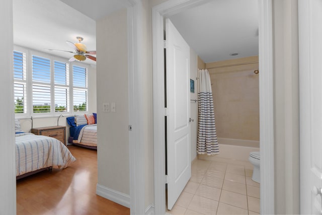 101 SE 20th Ave Unit 501, Deerfield Beach, FL 33441 - hallway with baseboards and light tile patterned flooring