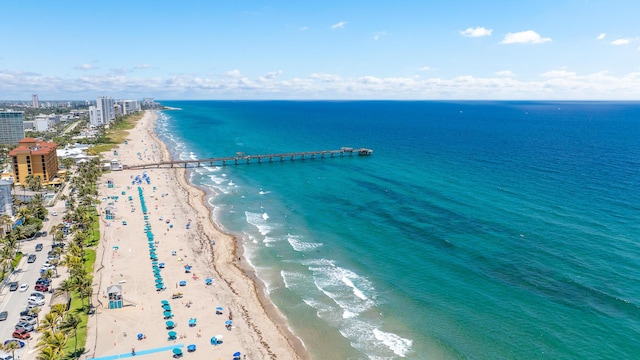101 SE 20th Ave Unit 501, Deerfield Beach, FL 33441 - drone / aerial view of unending shoreline