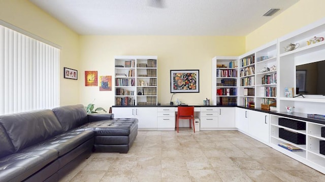 2904 SW Sutton Pl, Palm City, FL 34990 - office space featuring built in shelves and built in desk