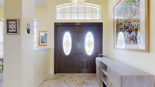 2904 SW Sutton Pl, Palm City, FL 34990 - entryway with baseboards