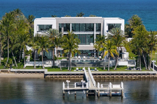 1940 S Ocean Blvd, Manalapan, FL 33462 - aerial view of a nearby body of water
