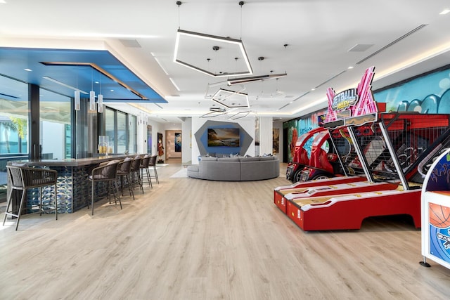 view of community lobby