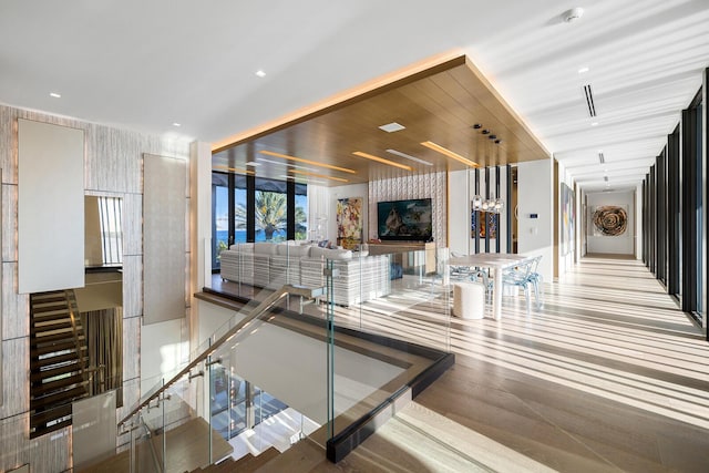 view of community lobby