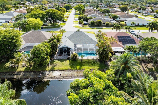 18320 181st Cir S, Boca Raton, FL 33498 - aerial perspective of suburban area featuring a large body of water and a pool area