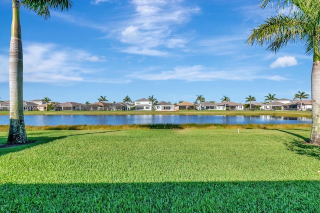 water view with nearby suburban area