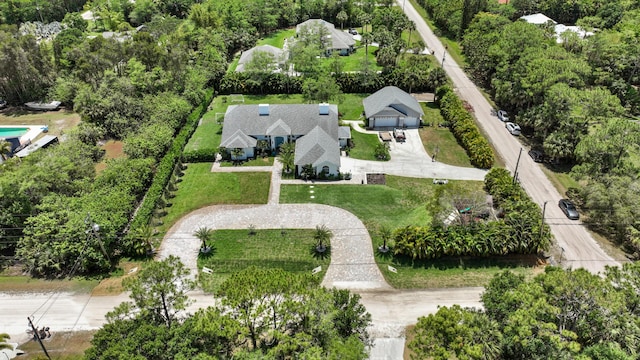 view of subject property