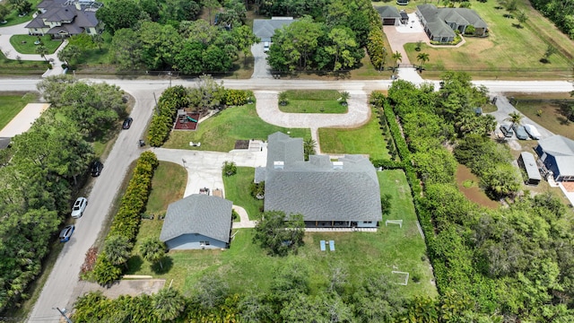 aerial overview of property's location featuring nearby suburban area