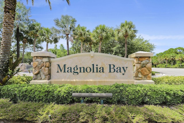 5021 Magnolia Bay Cir, Palm Beach Gardens, FL 33418 - view of community sign