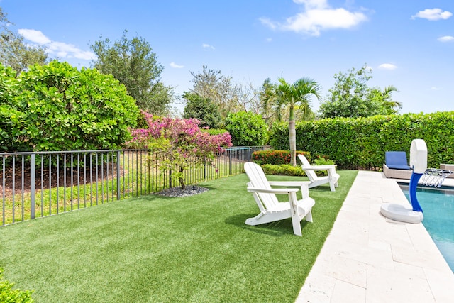 8640 E Baypoint Cir, Parkland, FL 33076 - view of yard featuring a patio