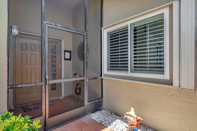 1420 NW 27th Ave, Delray Beach, FL 33445 - property entrance featuring stucco siding