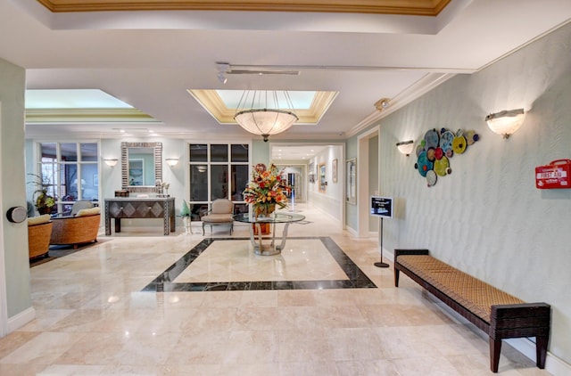 1420 NW 27th Ave, Delray Beach, FL 33445 - building lobby featuring ornamental molding