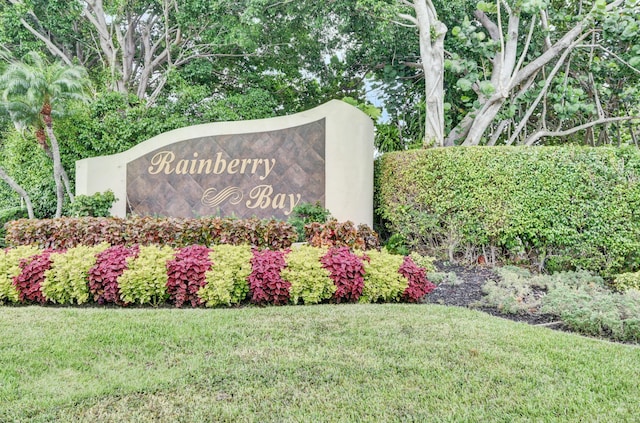 1420 NW 27th Ave, Delray Beach, FL 33445 - community sign featuring a lawn