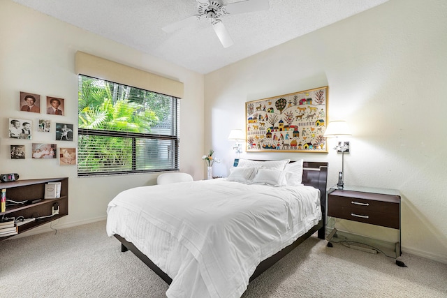 17652 Ashbourne D Way Unit D, Boca Raton, FL 33496 - carpeted bedroom featuring baseboards and ceiling fan