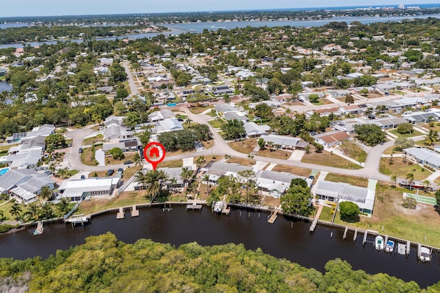 1114 Stillwater Dr, Jupiter, FL 33458 - aerial view of property and surrounding area featuring a large body of water and nearby suburban area