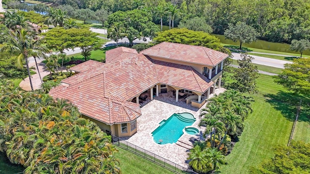 8380 Woodsmuir Dr, West Palm Beach, FL 33412 - aerial view of property and surrounding area with a pool