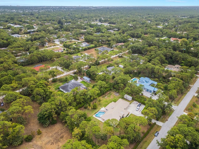aerial view of property and surrounding area