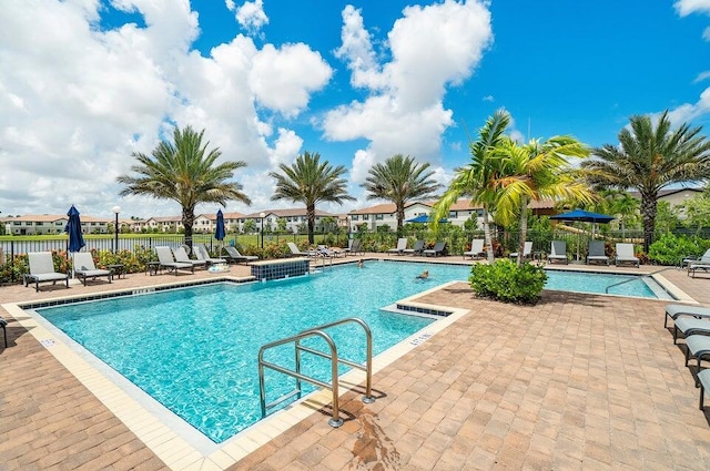 13044 Anthorne Ln, Boynton Beach, FL 33436 - community pool featuring a patio area