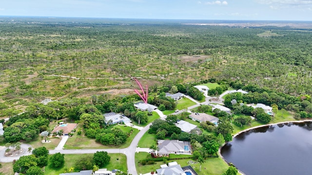 895 SE Waterside Way, Stuart, FL 34997 - aerial view of property's location with a heavily wooded area and a nearby body of water