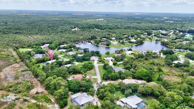 895 SE Waterside Way, Stuart, FL 34997 - aerial view of residential area featuring a large body of water and a forest