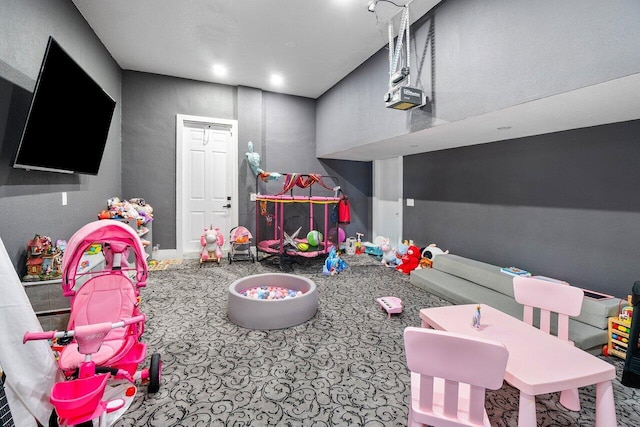 682 Cresta Cir, West Palm Beach, FL 33413 - game room featuring recessed lighting
