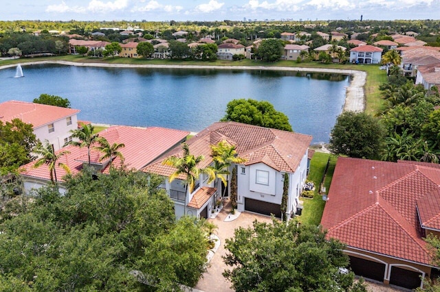 682 Cresta Cir, West Palm Beach, FL 33413 - aerial view of residential area with a nearby body of water