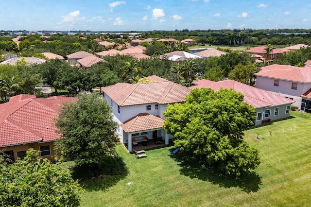 682 Cresta Cir, West Palm Beach, FL 33413 - aerial perspective of suburban area