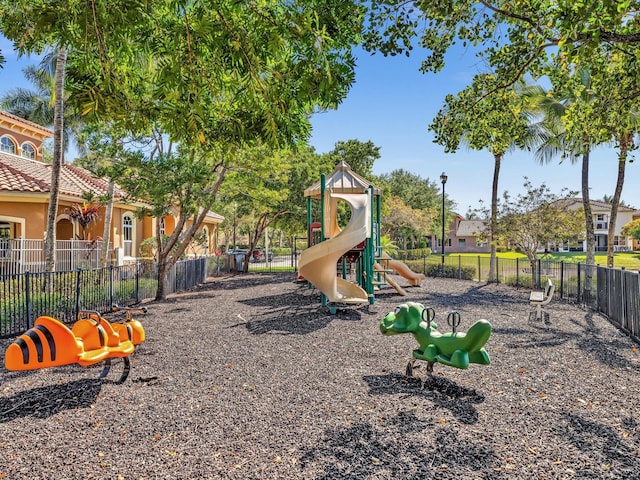 682 Cresta Cir, West Palm Beach, FL 33413 - community playground with fence