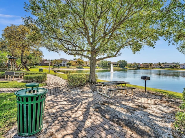 682 Cresta Cir, West Palm Beach, FL 33413 - view of property's community with a water view and a residential view