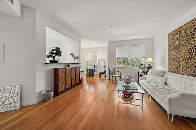 11011 Legacy Ln Unit 306, Palm Beach Gardens, FL 33410 - living area featuring wood finished floors and baseboards