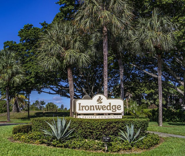 22924 Ironwedge Dr, Boca Raton, FL 33433 - view of community / neighborhood sign