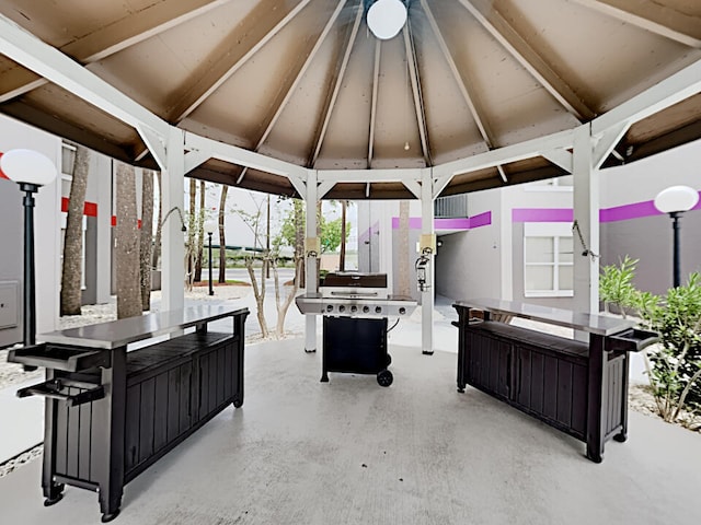 3100 Parkway Blvd Unit 310, Kissimmee, FL 34747 - view of patio with a gazebo