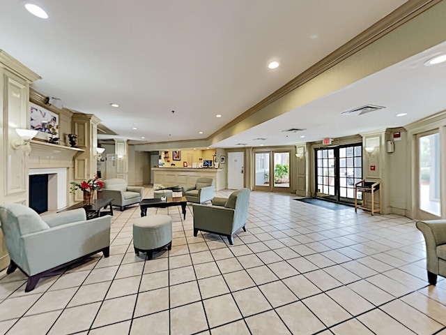3100 Parkway Blvd Unit 310, Kissimmee, FL 34747 - community lobby featuring ornamental molding and recessed lighting