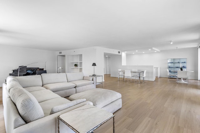 3360 S Ocean Blvd Unit 5Fii, Palm Beach, FL 33480 - living area featuring light wood-style floors