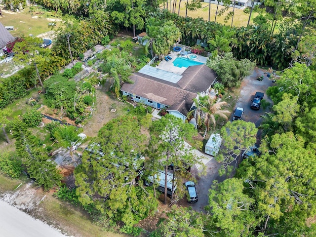 view of property location with a pool