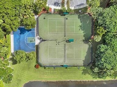 drone / aerial view