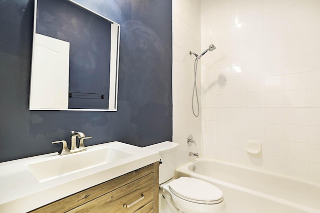 227 Shorewood Way, Jupiter, FL 33458 - bathroom featuring toilet, vanity, and  shower combination