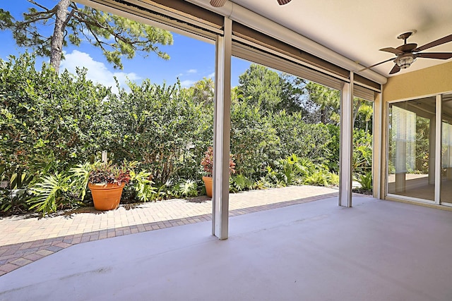 227 Shorewood Way, Jupiter, FL 33458 - view of patio / terrace with a ceiling fan