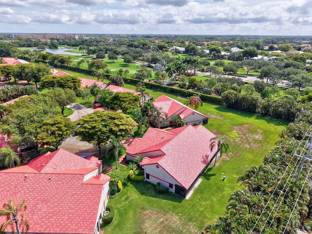 drone / aerial view