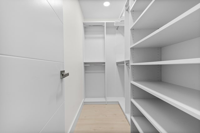 969 Normandy U, Delray Beach, FL 33484 - spacious closet with wood finished floors