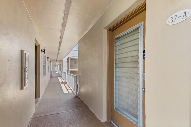view of hallway