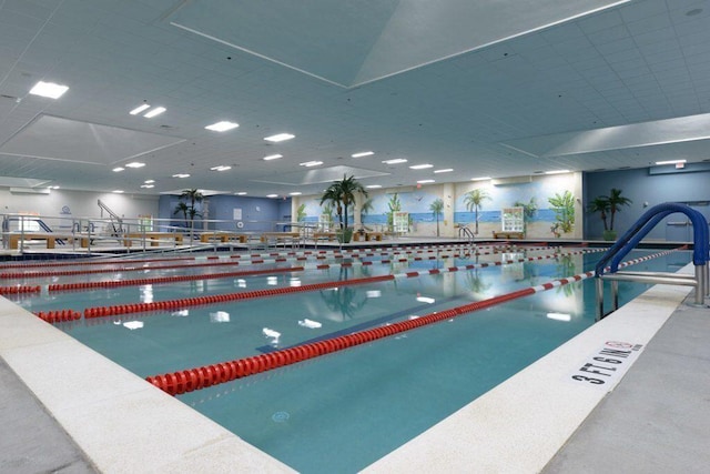 view of indoor pool