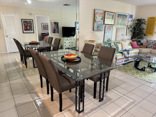5200 Privet B Pl Unit B, Delray Beach, FL 33484 - dining area featuring tile patterned floors
