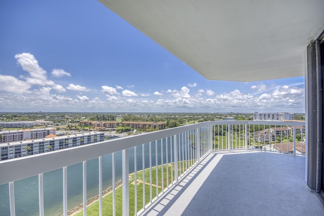 123 Lakeshore Dr Unit 1644, North Palm Beach, FL 33408 - balcony with a water view