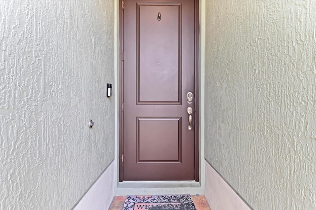 view of property entrance